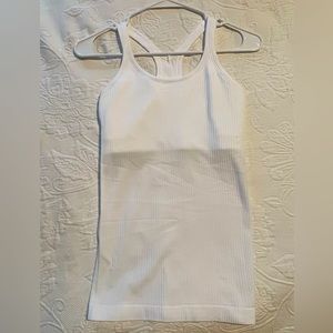 Lululemon Ebb to Street Tank - White Size 2